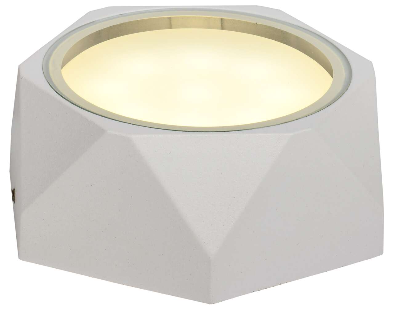 Кристаллическая форма придаёт корпусу 3Д эффект