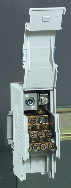  Кросс-модуль 1 полюс, 160 А, 1х35-70 мм.кв. + 7х2,5-10 мм.кв .
